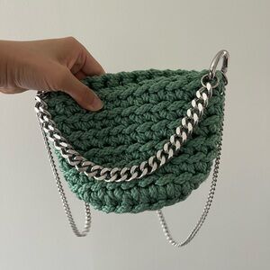 crochet chain bag